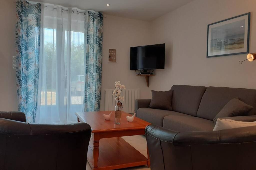 Appartement 4 Pers Dans Longere A 800M De La Plage Plouhinec  Exteriér fotografie