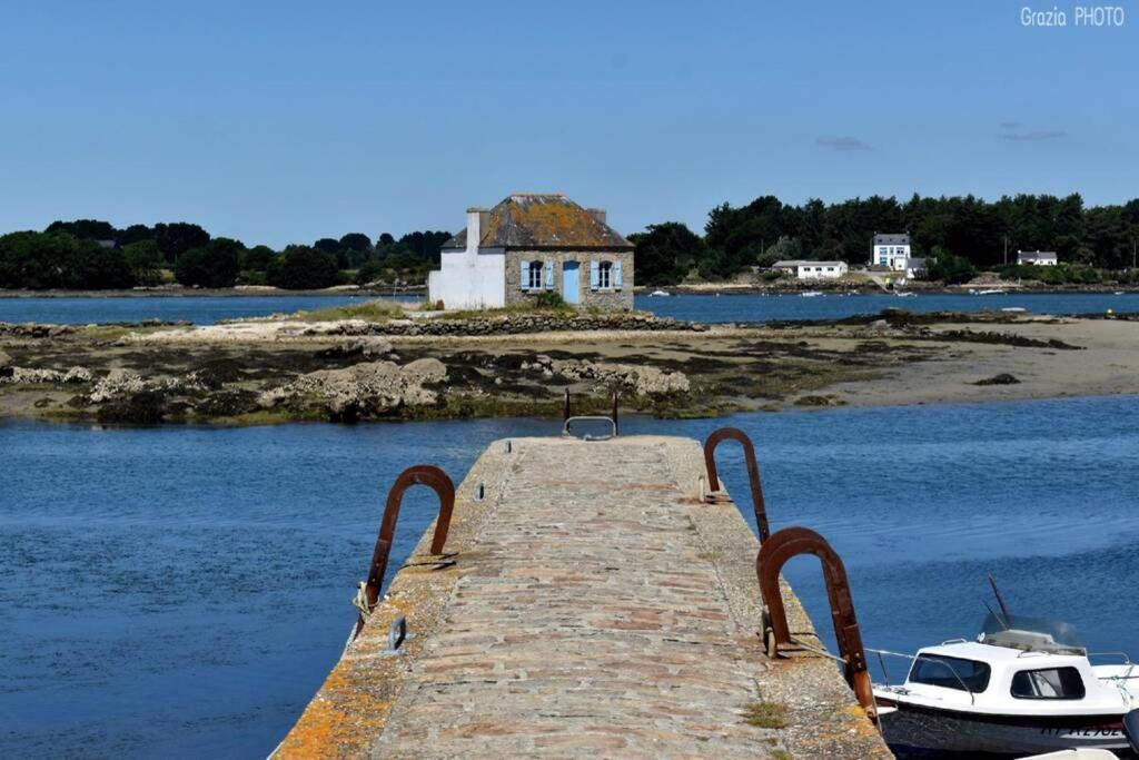 Appartement 4 Pers Dans Longere A 800M De La Plage Plouhinec  Exteriér fotografie