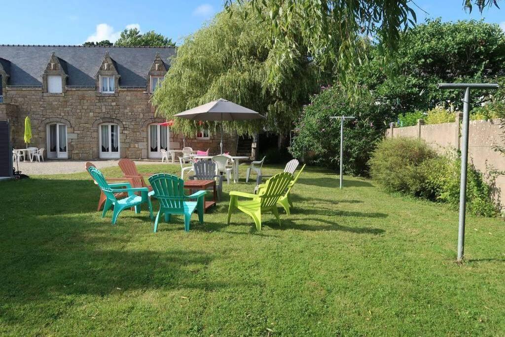 Appartement 4 Pers Dans Longere A 800M De La Plage Plouhinec  Exteriér fotografie