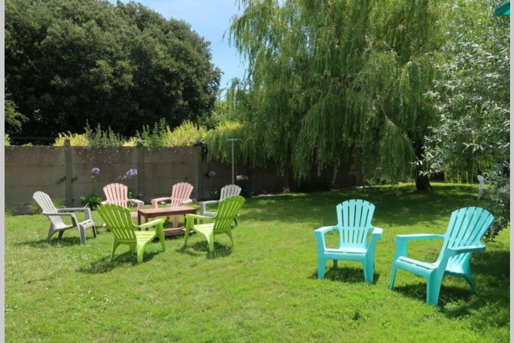 Appartement 4 Pers Dans Longere A 800M De La Plage Plouhinec  Exteriér fotografie